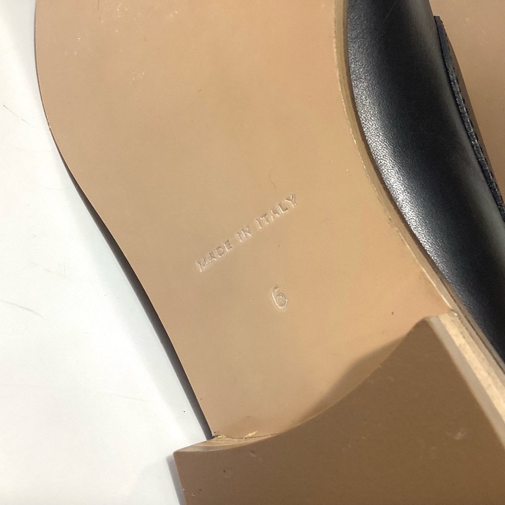 Everlane The Modern Loafer Black Leather Sz 6 - Picture 12 of 15